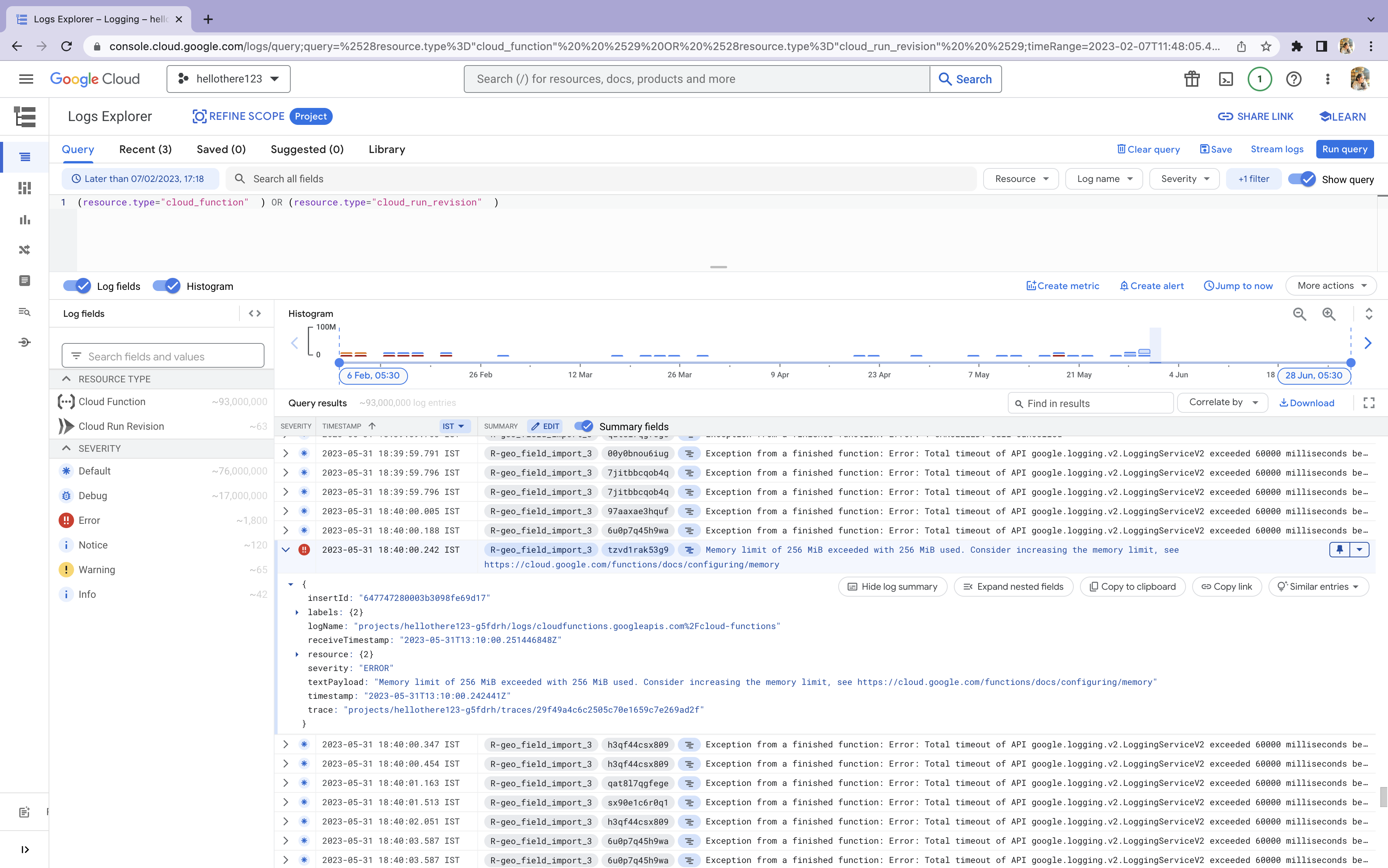 GCP Logs